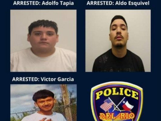 Tres hombres son detenidos por muerte de niño en Del Río, Texas