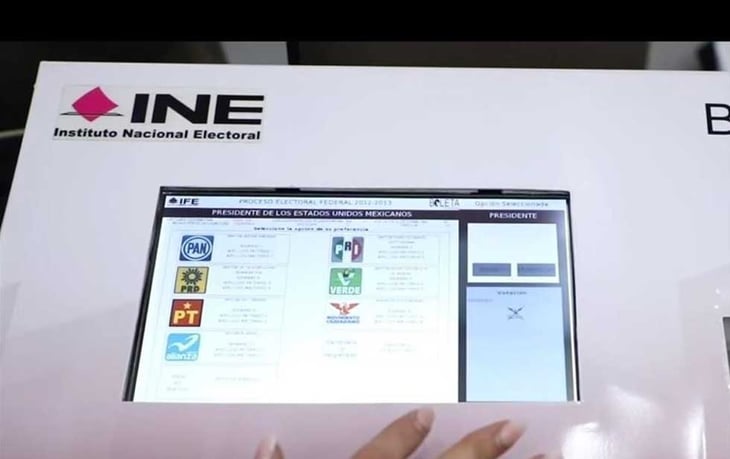El INE aprueba urnas electrónicas en Aguascalientes y Tamaulipas para el próximo 5 de junio