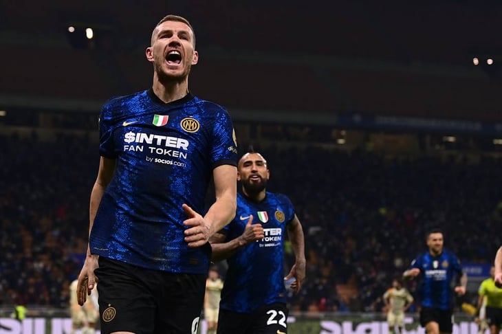 Edin Dzeko blinda el liderato del Inter en el minuto 90