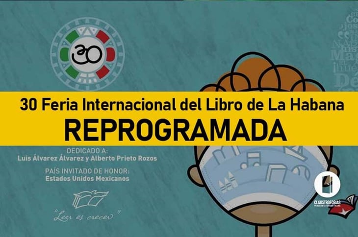 Posponen la Feria Internacional del Libro de La Habana por COVID-19