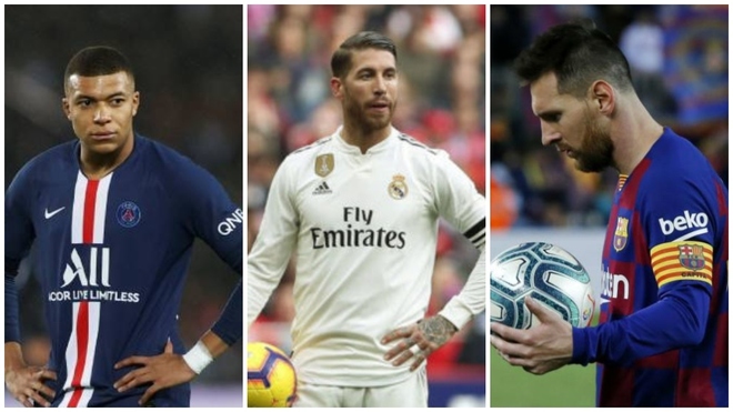 Sergio Ramos y Mbappe, titulares ante el Reims; Messi, suplente