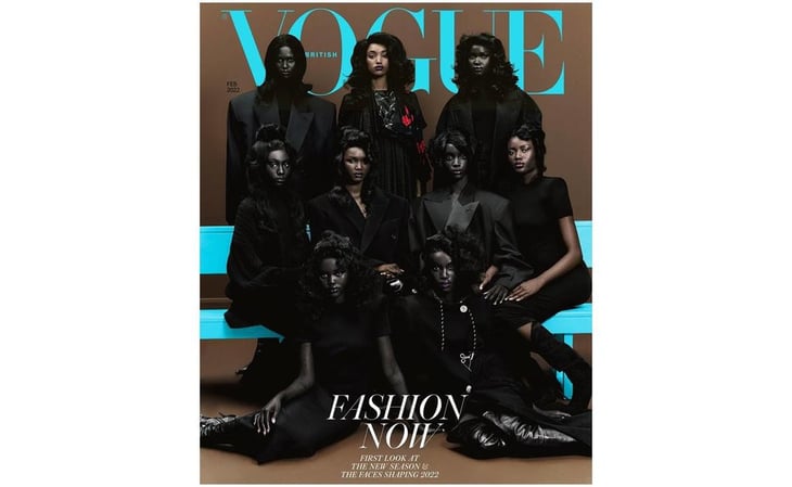 Portada de 'Vogue' causa polémica por cómo lucen modelos africanas