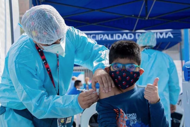 Perú vacunó a más de 26,000 niños de 5 a 11 años en primer día de campaña