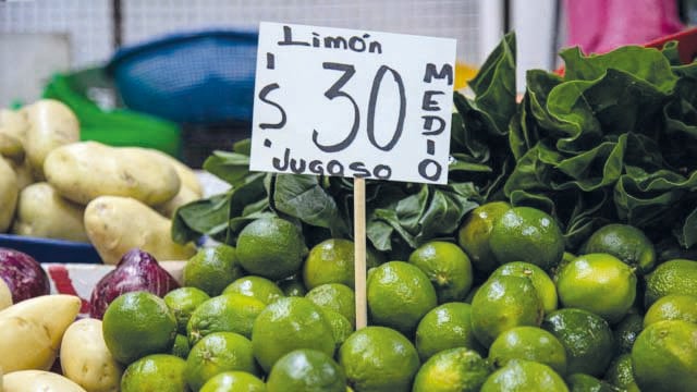 Los precios del limón siguen sin control en el país