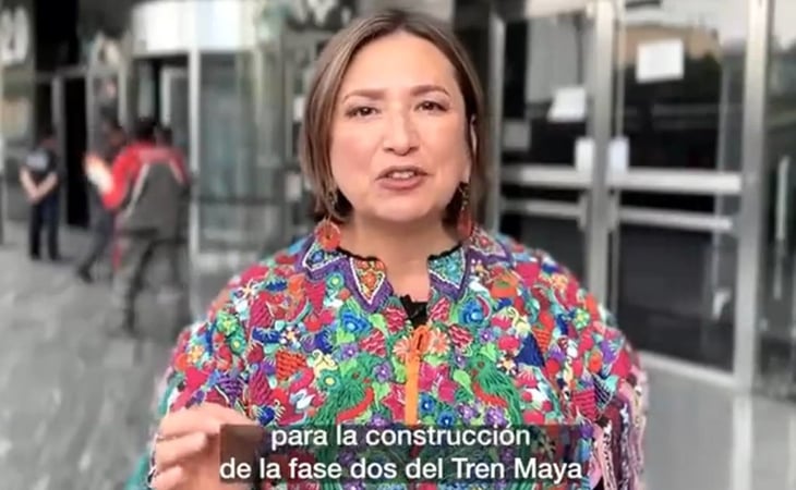 Xóchitl Gálvez denuncia ante FGR tala de 20 mil árboles por Tren Maya