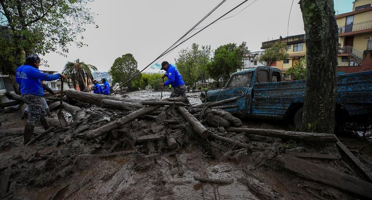 Al menos 22 fallecidos por aluvión en Ecuador, que busca a desaparecidos