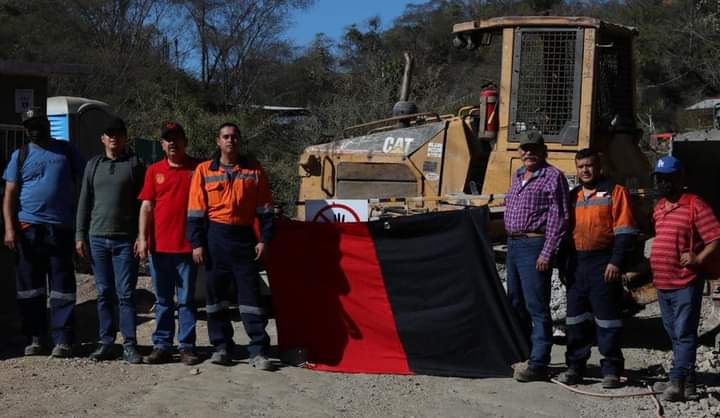 Sección 333 del Sindicato Minero Nacional conjura huelga en Cosalá con beneficios para trabajadores