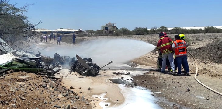 Al menos 7 personas, entre ellas turistas, mueren al caer avioneta en Perú