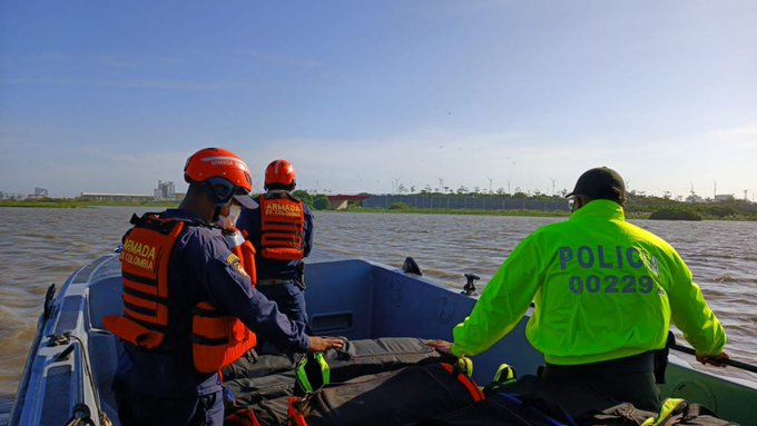 Seis desaparecidos en Colombia tras chocar dos lanchas en el río Magdalena