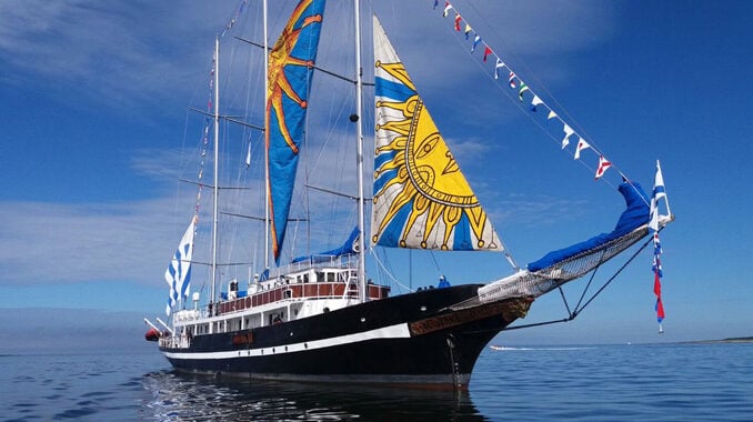 El buque escuela uruguayo regresa al mar tras dos años de inactividad