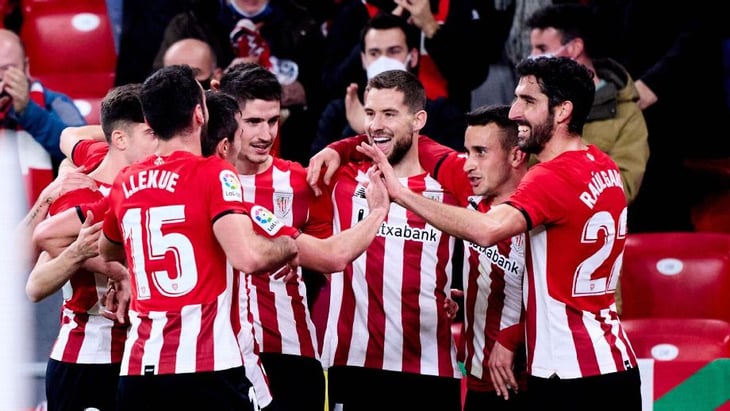 Athletic Bilbao es imparable en LaLiga, gana 2-1 al Espanyol
