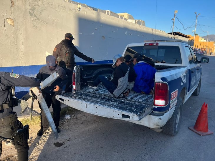 Ladrones son atrapados desmantelando antigua disco de la Zona Centro de Monclova