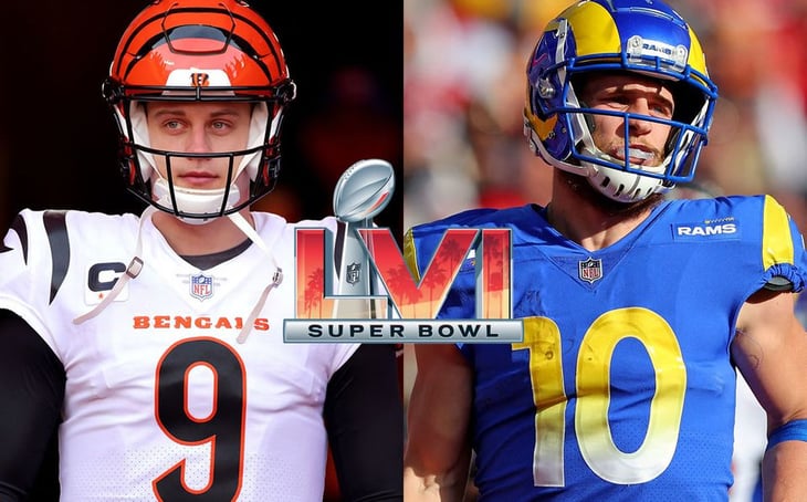 Horario y dónde ver el Super Bowl LVI entre Bengals vs Rams