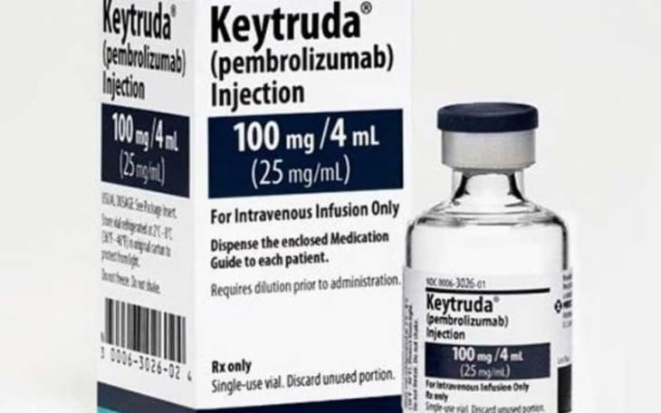 La Cofepris alerta por falso medicamento oncológico 'Keytruda' en solución de 100 mg
