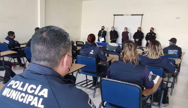 Universidad de Ciencias de Seguridad capacita a policías de la Región Centro de Coahuila