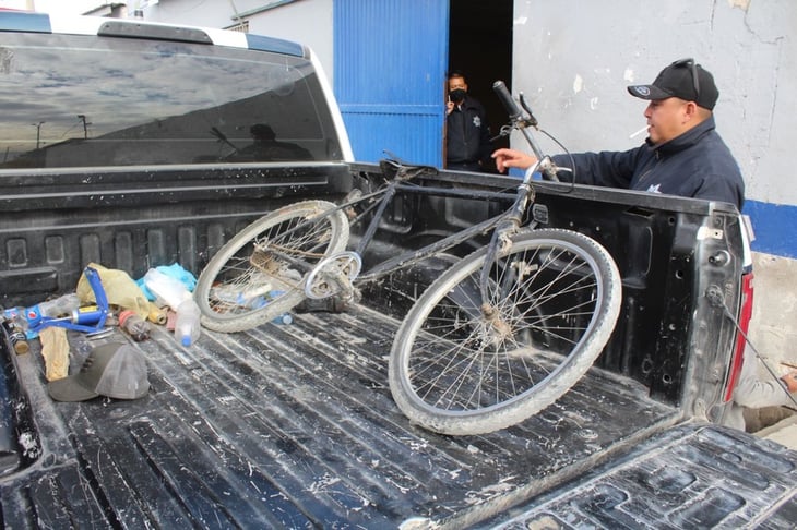Presunto ladrón termina consignado al Ministerio Público por robar una bicicleta en Monclova