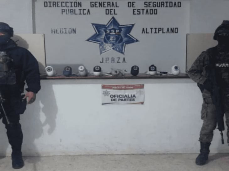 Desmantelan red de vigilancia usada por grupo criminal en Matehuala