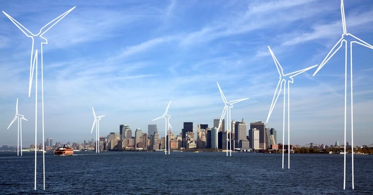 Nueva York comienza la construcción de su primer parque eólico marítimo