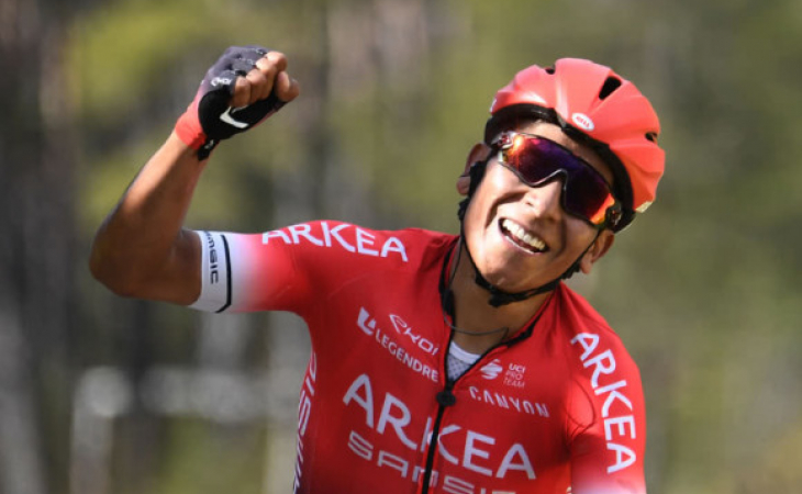 Nairo Quintana: 'Esta victoria me hace feliz, veo que los resultados llegan'