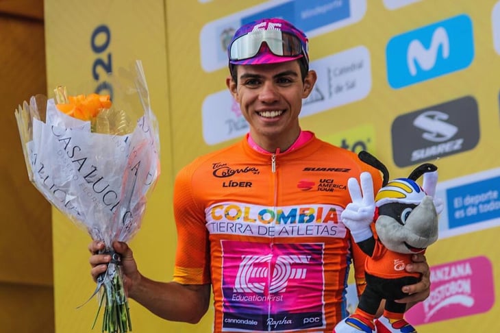 Sergio Higuita, campeón de ruta en nacionales de ciclismo de Colombia