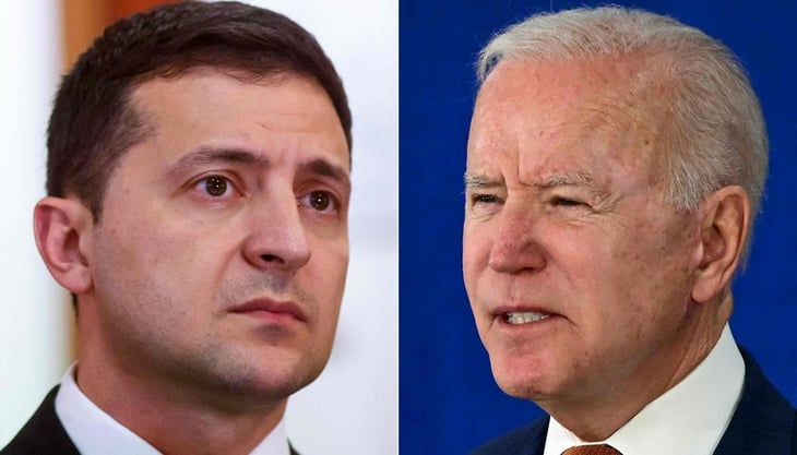 Zelenski invita a Biden a visitar Ucrania en los próximos días