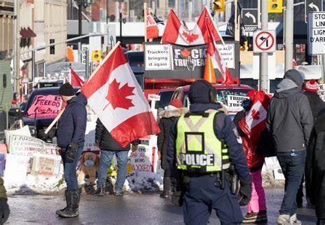 Trudeau recurre a poderes de emergencia ante el caos causado por protestas