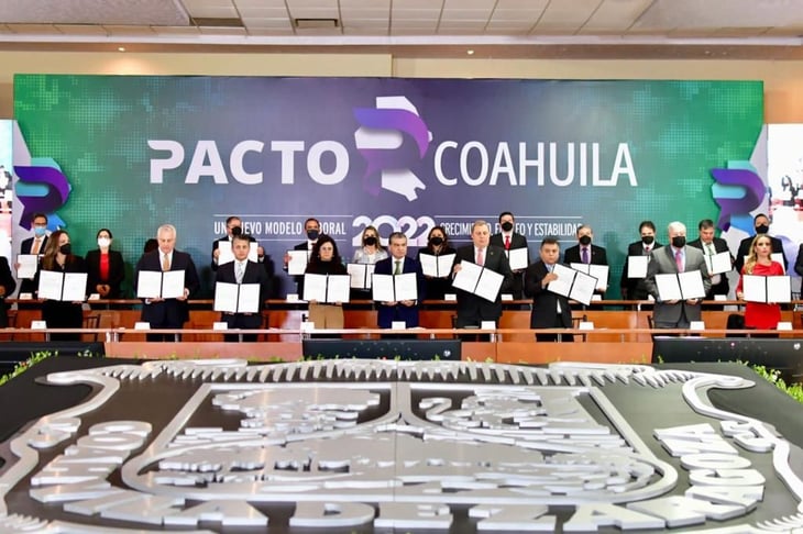 Firman Pacto Coahuila 2022