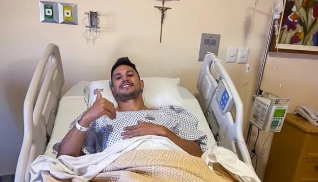 Jesús Molina fue operado con éxito de su lesión de ligamento