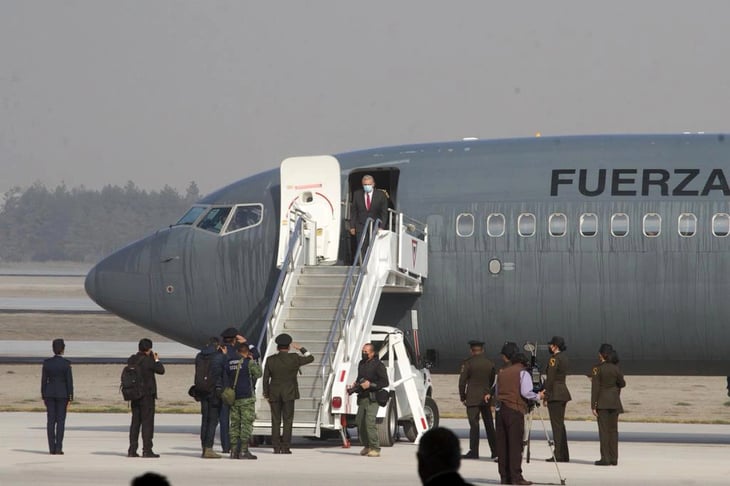 AMLO viajará en aeronaves militares durante su gira 