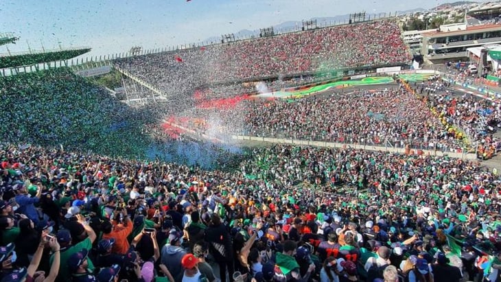 F1: Gran Premio de México, segundo circuito con más aficionados en 2021