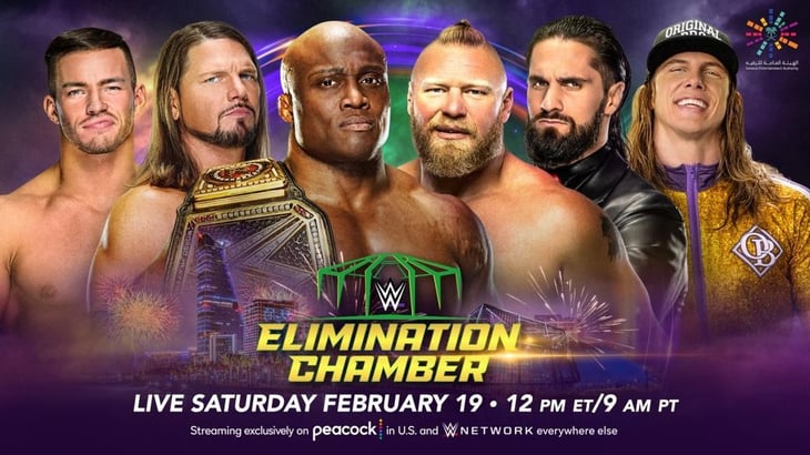 WWE Elimination Chamber: horario y dónde ver el evento