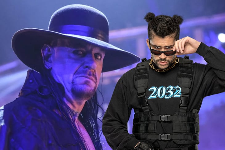 Undertaker apareció de sorpresa en concierto de Bad Bunny; desató la locura