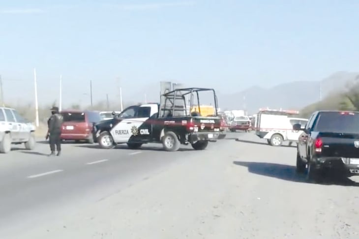 Localizan 5 cuerpos con huellas de tortura en carretera 53 tramo Monclova-Monterrey