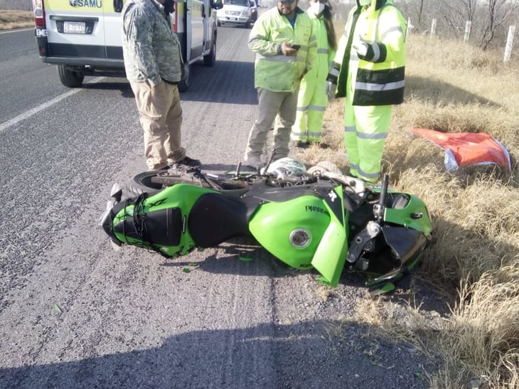 Joven mujer motociclista muere en el Santa Cecilia de Castaños 