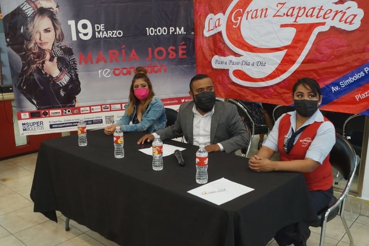 Se presentará María José en el Auditorio Guelaguetza de Oaxaca