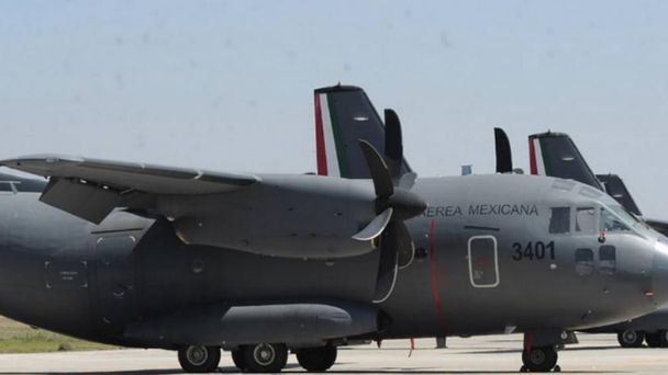 Avión de la Fuerza Aérea Mexicana irá a Rumania por mexicanos 