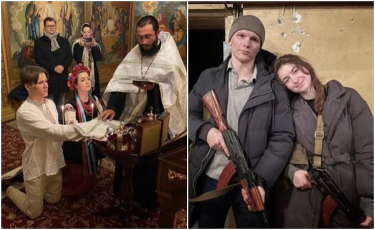 Diputada adelanta su boda para 'luchar' por Ucrania