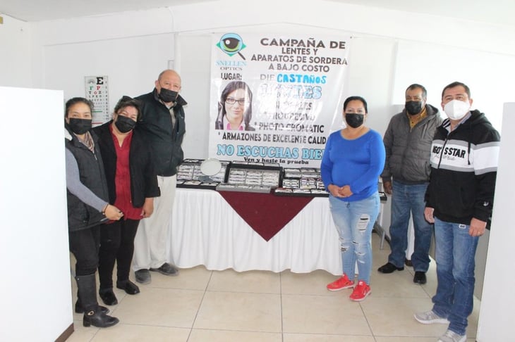 En Castaños arranca brigada gratuita de la vista y del oído 