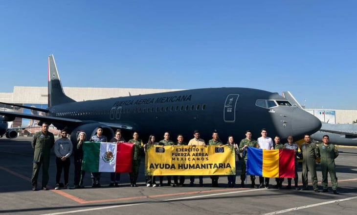 Avión de la Fuerza Aérea va por mexicanos evacuados de Ucrania