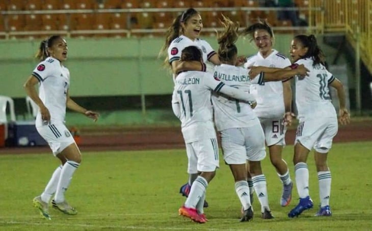 Selección Mexicana Femenil, goleó a panamá en su debut 