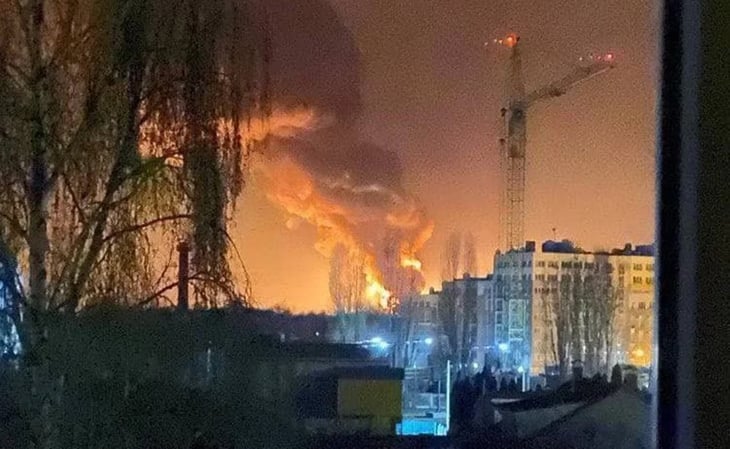 Reportan explosiones masivas cerca de Kiev