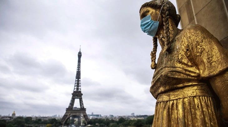 Francia reduce la obligación de llevar mascarilla en lugares cerrados