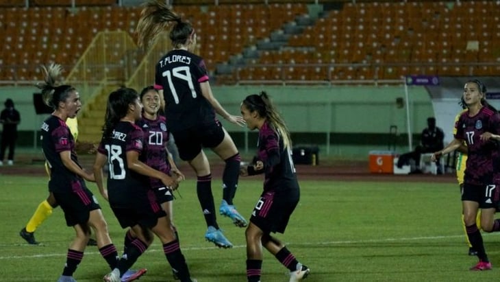 Selección Mexicana Femenil: Sub 20 goleó a Guyana en el Premundial