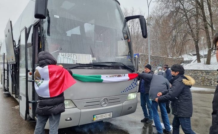 SRE estima repatriar hasta 50 mexicanos de Ucrania