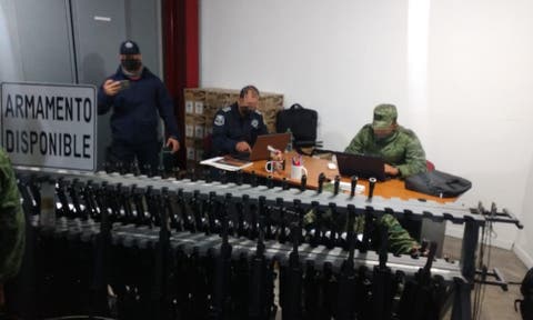 SSPE resguarda armas de corporación municipal de Villa de Reyes