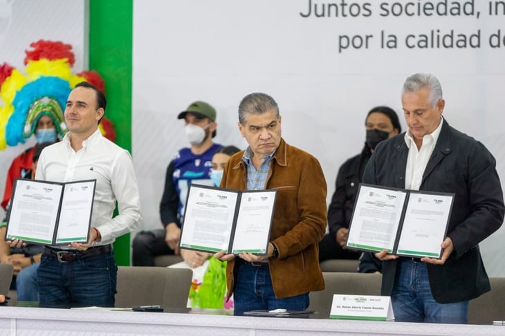 MARS, alcaldes y la IP firman programa 'Mejora Coahuila'