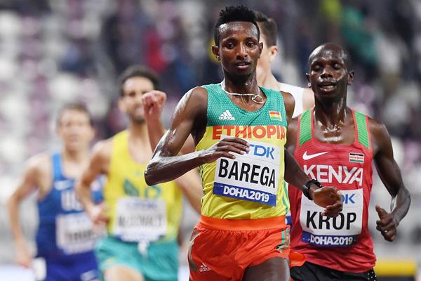 El campeón olímpico Barega impone su ley en el 3.000 y Mechaal bate a Katir