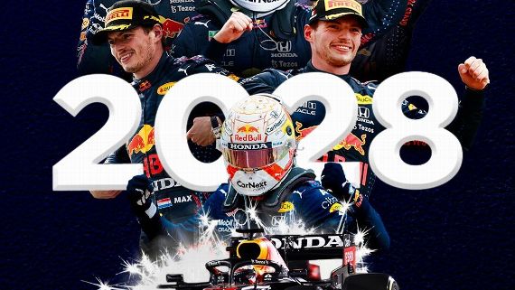 Max Verstappen renueva con Red Bull hasta 2028