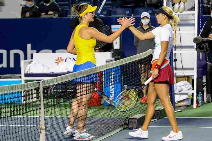 Abierto de Monterrey: Svitolina, tenista ucraniana, donará sus ganancias al ejército de su país