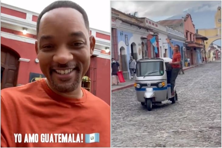 'Yo amo Guatemala': Will Smith muestra al mundo su viaje al país